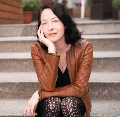 Professionelles Frauen Porträt in der Stadt